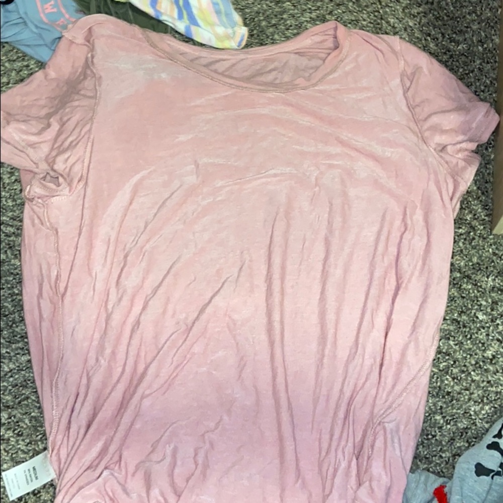 Soft pink tee